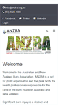 Mobile Screenshot of anzba.org.au